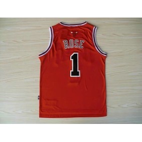 Maillot Basket 1 Rose Chicago Bulls Rouge