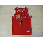 Maillot Basket 1 Rose Chicago Bulls Rouge