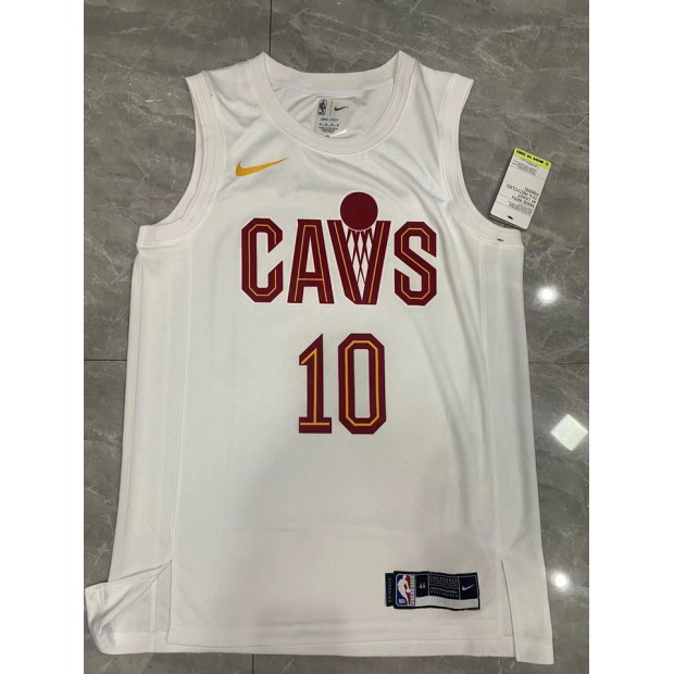Maillot Basket 10 Garland Cavaliers 2022-23 Blanc