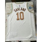 Maillot Basket 10 Garland Cavaliers 2022-23 City Edition Blanc
