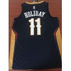 Maillot Basket 11 Holiday New Orleans Pelicans Bleu