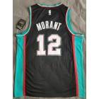 Maillot Basket 12 Morant Grizzlies 2020-21 Noir