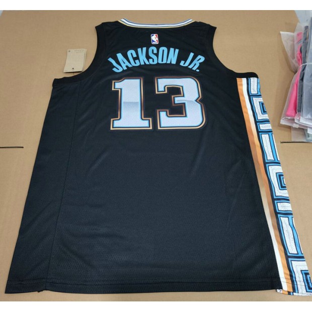 Maillot Basket 13 Jackson Jr. Grizzlies 2022-23 City Noir