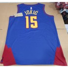 Maillot Basket 15 Jokic 2023 NBA Avoir le patch du trophée