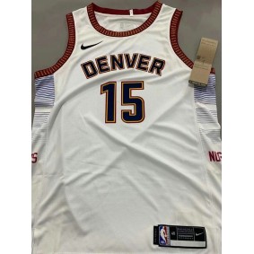 Maillot Basket 15 Jokic Nuggets 2022-23 City Edition Blanc