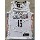 Maillot Basket 15 Jokic Nuggets 2024-25 City Edition Blanc