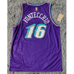Maillot Basket 16 Simone Fontecchio Jazz Violet