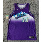 Maillot Basket 16 Simone Fontecchio Jazz Violet