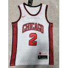 Maillot Basket 2 Ball Bulls 2022-23 City Edition Blanc