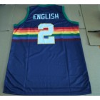 Maillot Basket 2 English Nuggets Bleu Marine