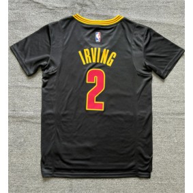 Maillot Basket 2 Irving Cleveland Cavaliers Noir Manche Courte