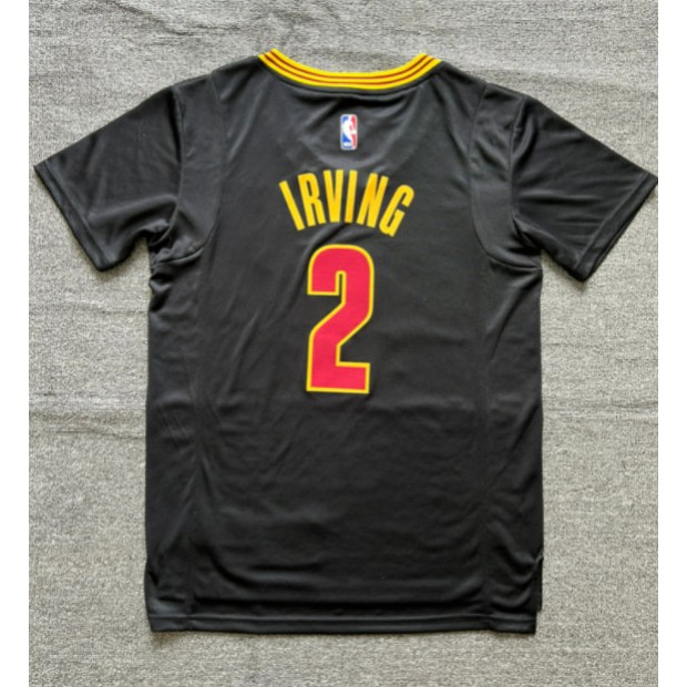 Maillot Basket 2 Irving Cleveland Cavaliers Noir Manche Courte