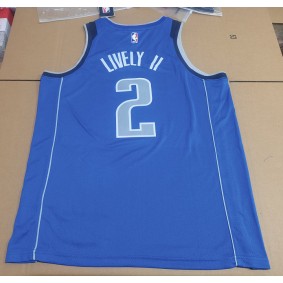 Maillot Basket 2 Lively II Dallas Mavericks Bleu
