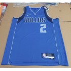 Maillot Basket 2 Lively II Dallas Mavericks Bleu