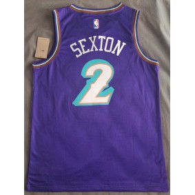 Maillot Basket 2 Sexton Utah Jazz Violet