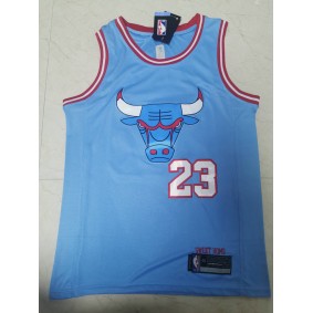 Maillot Basket 23 Jordan 2019-20 Bulls City Bleu