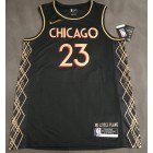 Maillot Basket 23 Jordan Bulls 2020-21 City Edition Noir