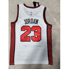 Maillot Basket 23 Jordan Bulls 2022-23 City Edition Blanc