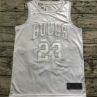 Maillot Basket 23 Jordan Bulls MVP Blanc