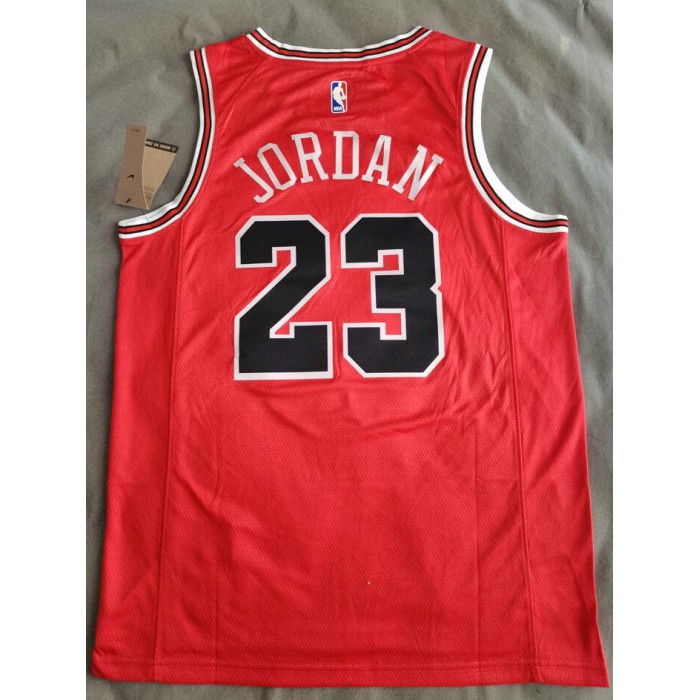Maillot Basket 23 Jordan Bulls Rouge AJ logo