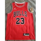 Maillot Basket 23 Jordan Bulls Rouge AJ logo