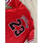 Maillot Basket 23 Jordan Bulls Rouge Manche Courte