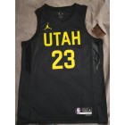 Maillot Basket 23 Lauri Markkanen Jazz 2022-23 Noir
