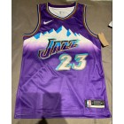 Maillot Basket 23 Markkanen Jazz Throwback Violet