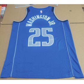 Maillot Basket 25 Washington JR. Dallas Mavericks Bleu