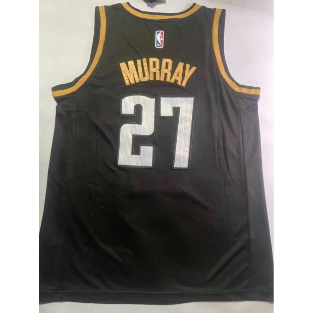 Maillot Basket 27 Murray Nuggets 2023-24 Noir Or