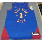 Maillot Basket 3 Hyland Nuggets 2022-23 Statement Edition Bleu