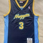 Maillot Basket 3 Iverson Nuggets 2006-07 Bleu Marine