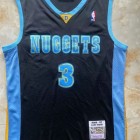 Maillot Basket 3 Iverson Nuggets 2006-07 Navy Bleu Clair