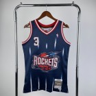 Maillot Basket 3 Steve Francis Rockets 1999-2000 Bleu