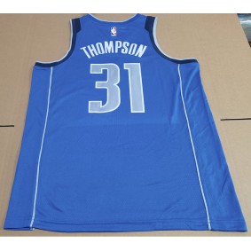 Maillot Basket 31 Thompson Dallas Mavericks Bleu