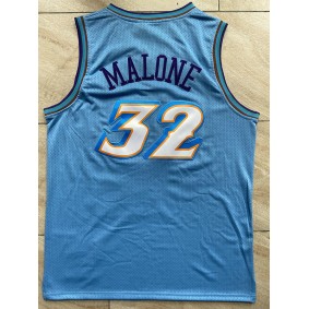 Maillot Basket 32 Malone Utah Jazz 1996-97 Bleu