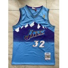 Maillot Basket 32 Malone Utah Jazz 1996-97 Bleu