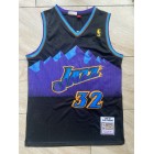 Maillot Basket 32 Malone Utah Jazz 1996-97 Noir