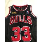 Maillot Basket 33 Pippen Chicago Bulls 1997-98 Finals Noir