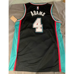 Maillot Basket 4 Adams Grizzlies 2021-22 Noir