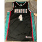 Maillot Basket 4 Adams Grizzlies 2021-22 Noir