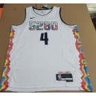 Maillot Basket 4 Westbrook Nuggets 2024-25 City Edition Blanc