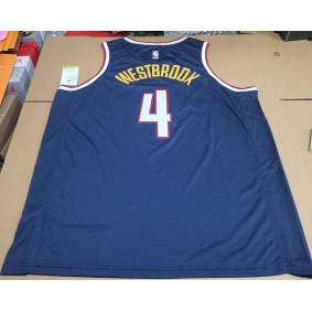 Maillot Basket 4 Westbrook Nuggets 2024-25 City Edition Navy