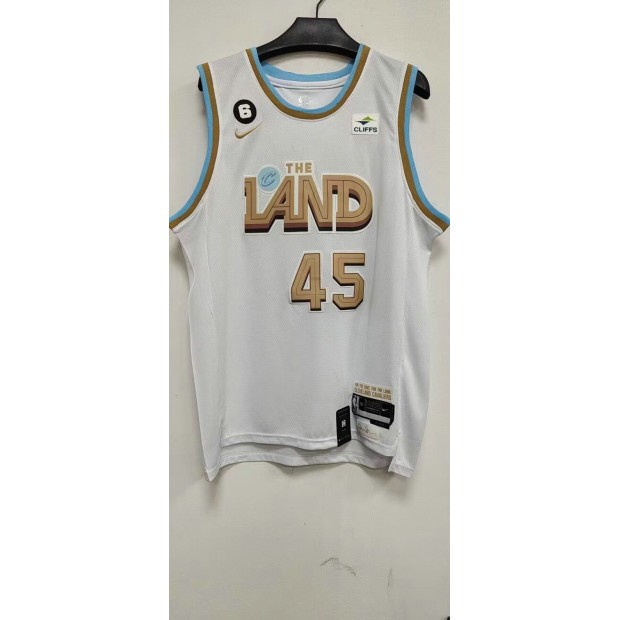 Maillot Basket 45 Mitchell Cavaliers 2022-23 City Edition Blanc