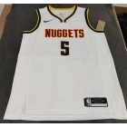 Maillot Basket 5 Caldwell-pope Nuggets Blanc