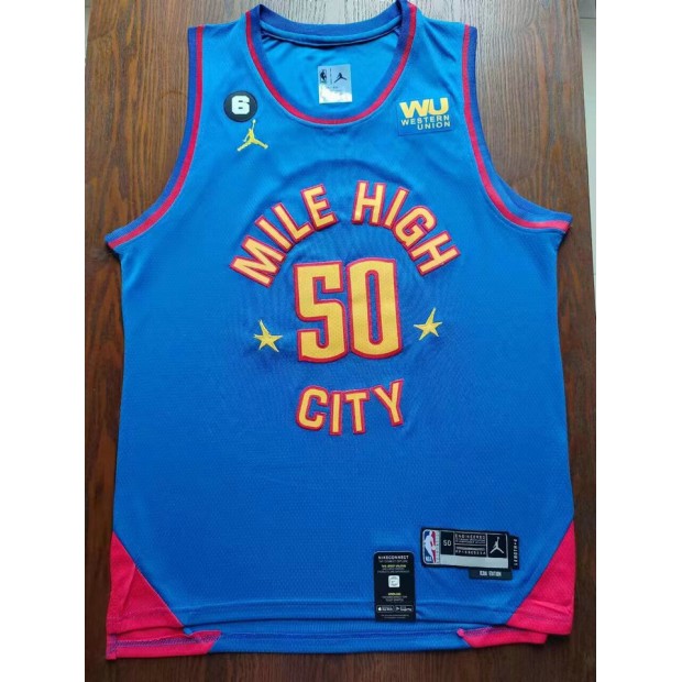 Maillot Basket 50 Gordon Nuggets 2022-23 Statement Edition Bleu
