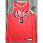 Maillot Basket 6 Caruso Chicago Bulls Rouge