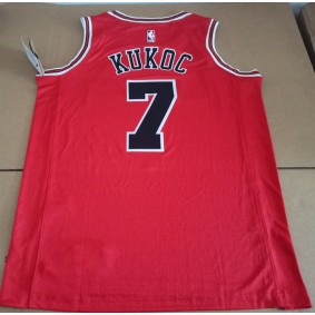 Maillot Basket 7 Kukoc Chicago Bulls Rouge