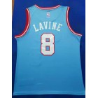 Maillot Basket 8 Lavine 2019-20 Bulls City Bleu