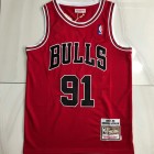 Maillot Basket 91 Rodman Chicago Bulls 1997-98 Rouge